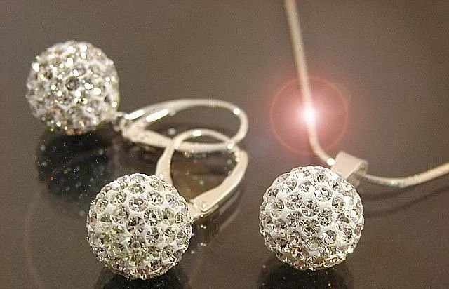 Schmuckset Balls Silber 