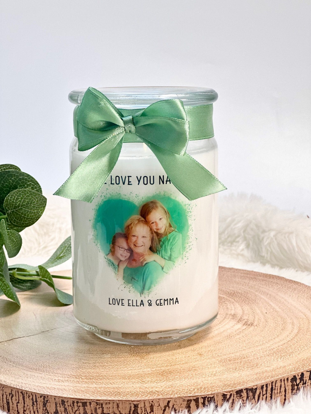 Persoanlised Photo Candle 