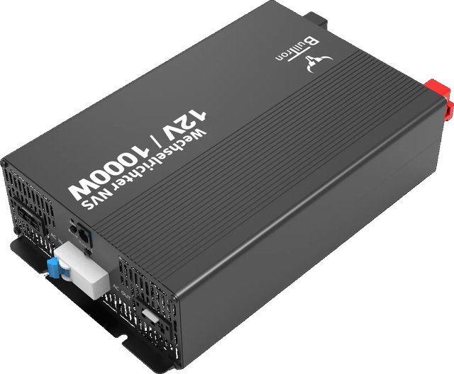 BullTron Wechselrichter NVS 1000W mit Netzvorrangschaltung und Fernbedienung
