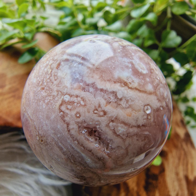 Pink Amethyst Sphere - G 205g 