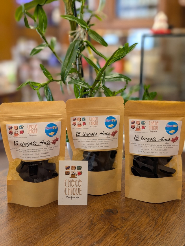 15 Lingots Anis de Sucre d&#039;Or