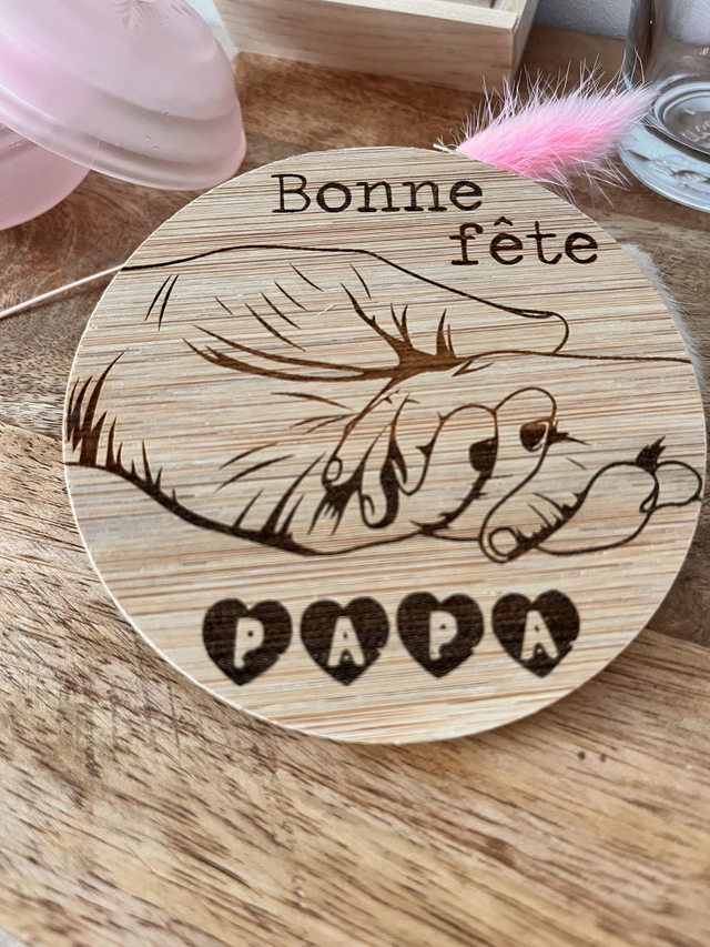 Sous verre personnalisé 