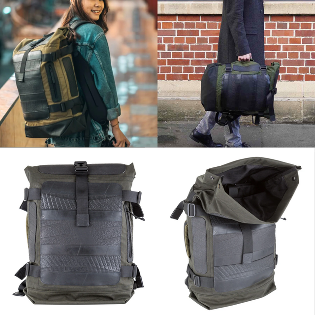 Roll-Top Rucksack – Durable Travel Backpack | Nomara