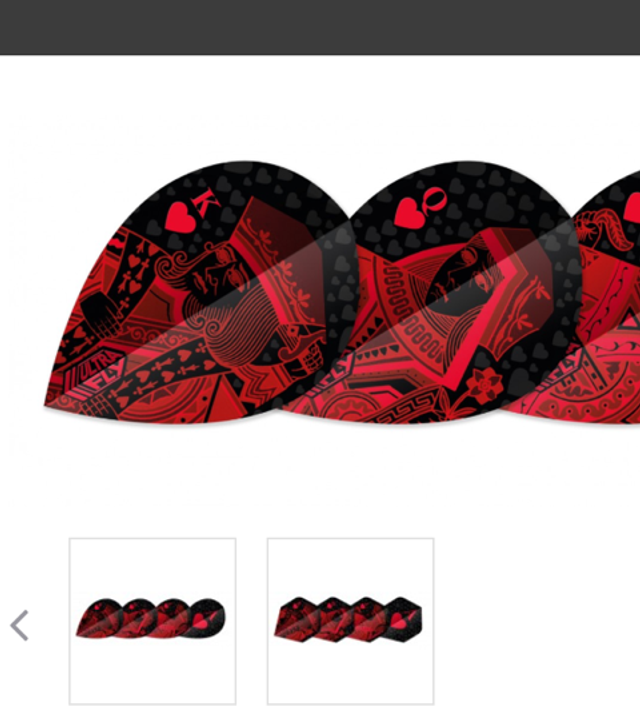 Unicorn ULTRAFLY .100 ROYAL FLUSH RED FLIGHT 054722690018