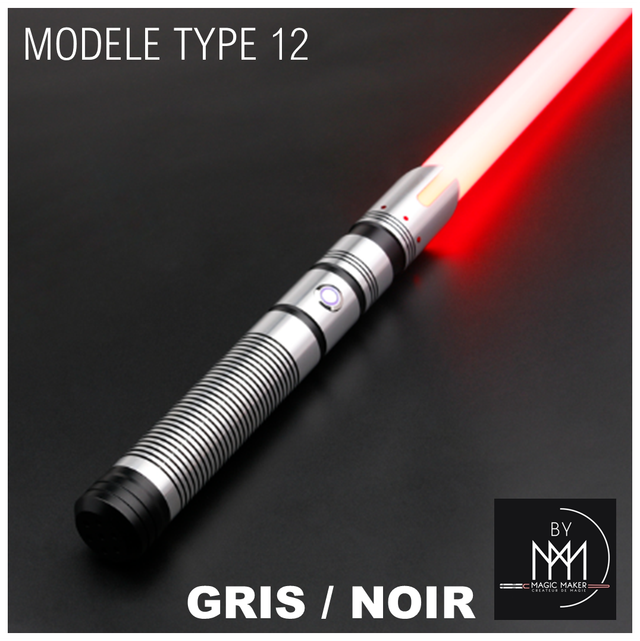 SABRE LASER - Modèle type12 - GRIS & NOIR