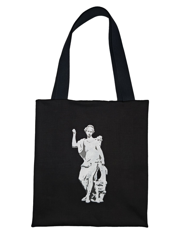 TOTE BAG DENIM NOIR DIANE 