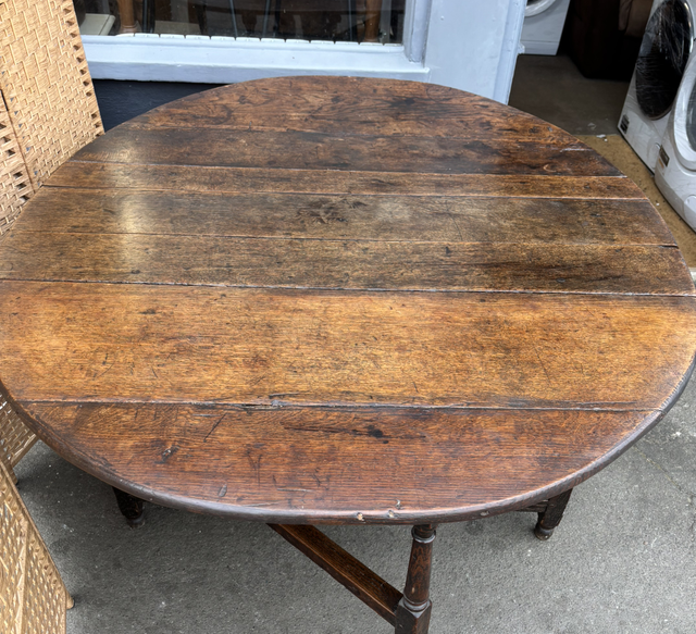 18th Century Oak Gateleg Dining Table