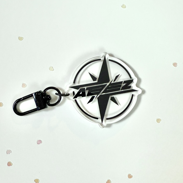ATEEZ Compass Keychain 