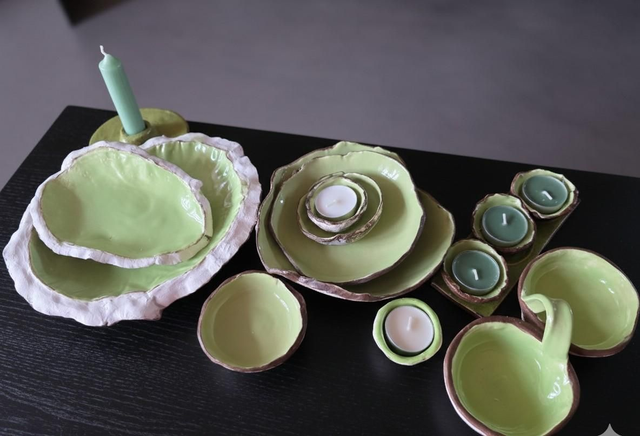 Rockpool Sea Green from tealights to platters 