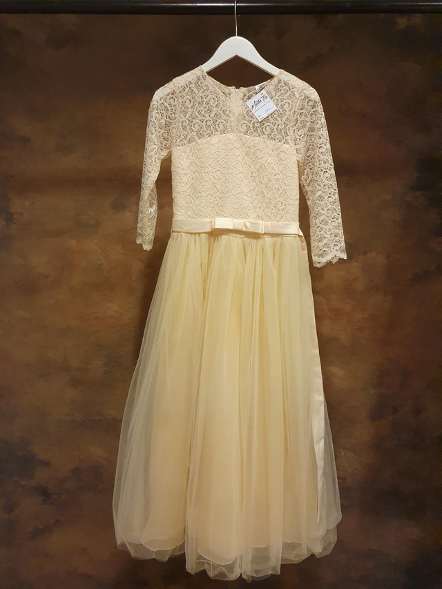 Prinzessin Kleid Gr. 170 creme