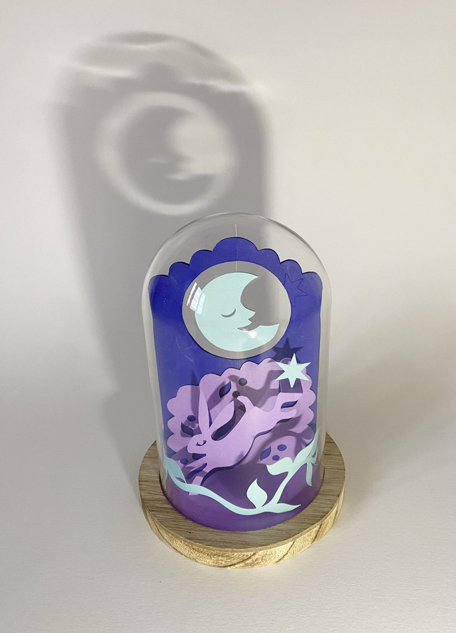 Moonlit Hares kirigami and embossing workshop for adults @ Peterborough Cathedral, PE1 1XS