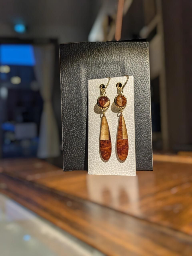 Boucle d'oreille goutte