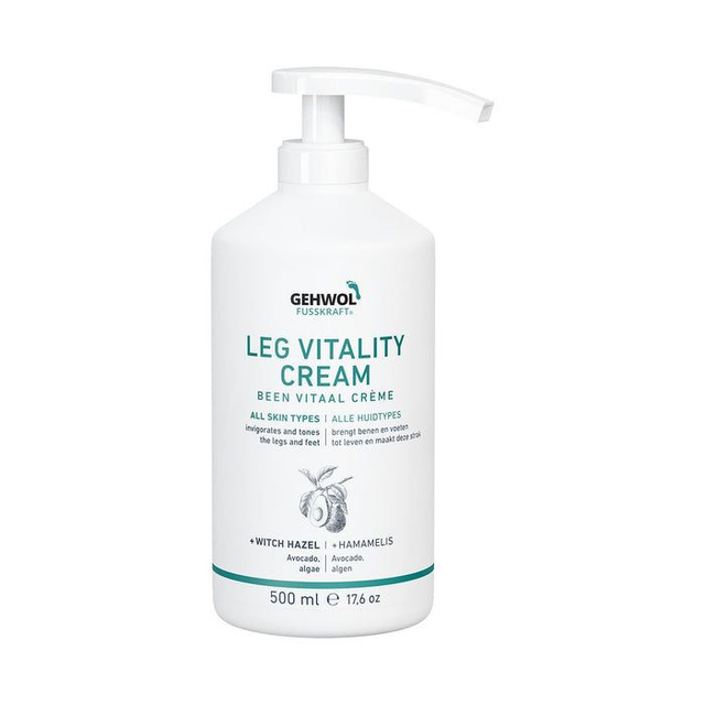 Gehwol Fusskraft Bein Vital Cream 500 ml(With Pump) Praxisware 
