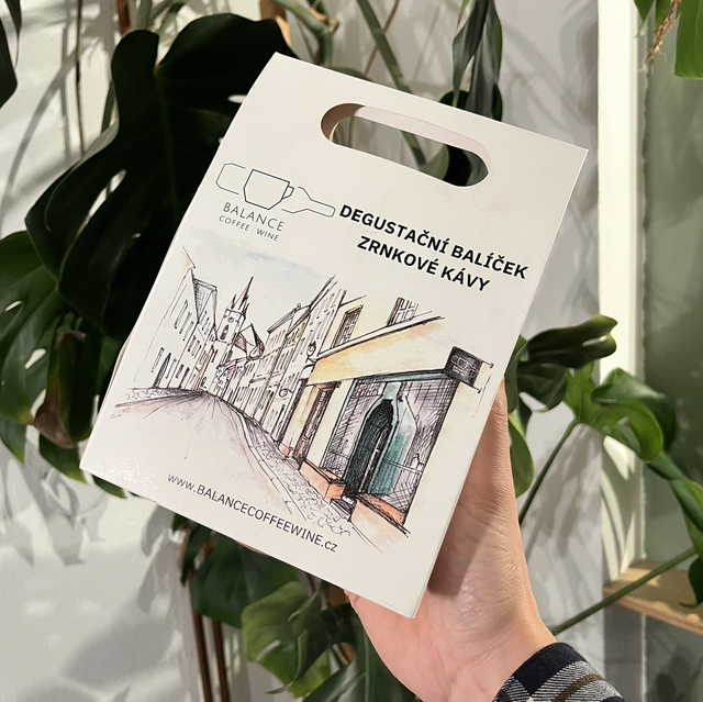 Degustační balíček zrnkové kávy na espresso