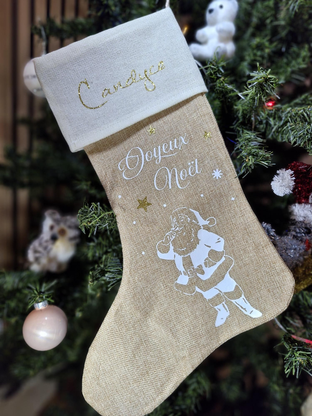 Chaussette de Noël à suspendre
