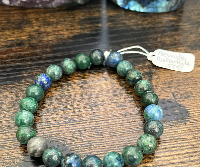 Bracelet d’Azurite Malachite 