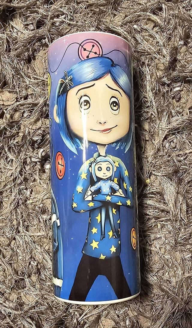 Coraline inspired 20oz Tumbler