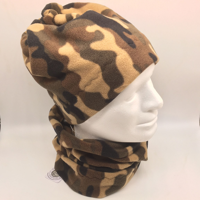 Scaldacollo che diventa berretto Capracotta Handmade