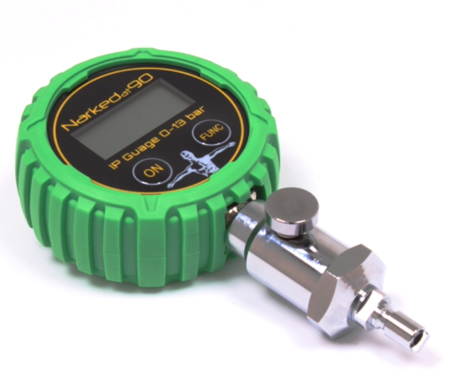 Narked at 90 Digital IP Gauge with Purge Button and Backlight