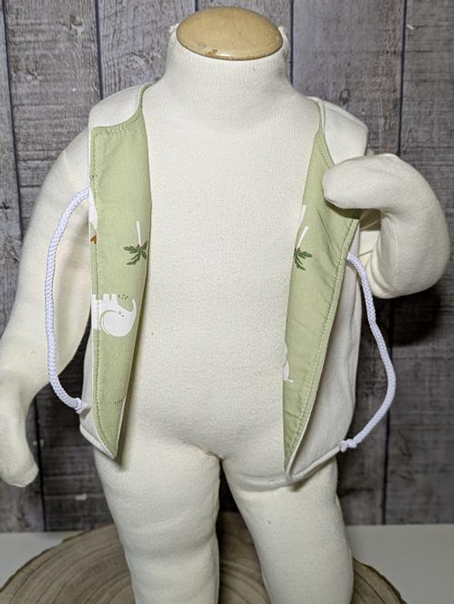 Gilet de berger 6 mois réversible