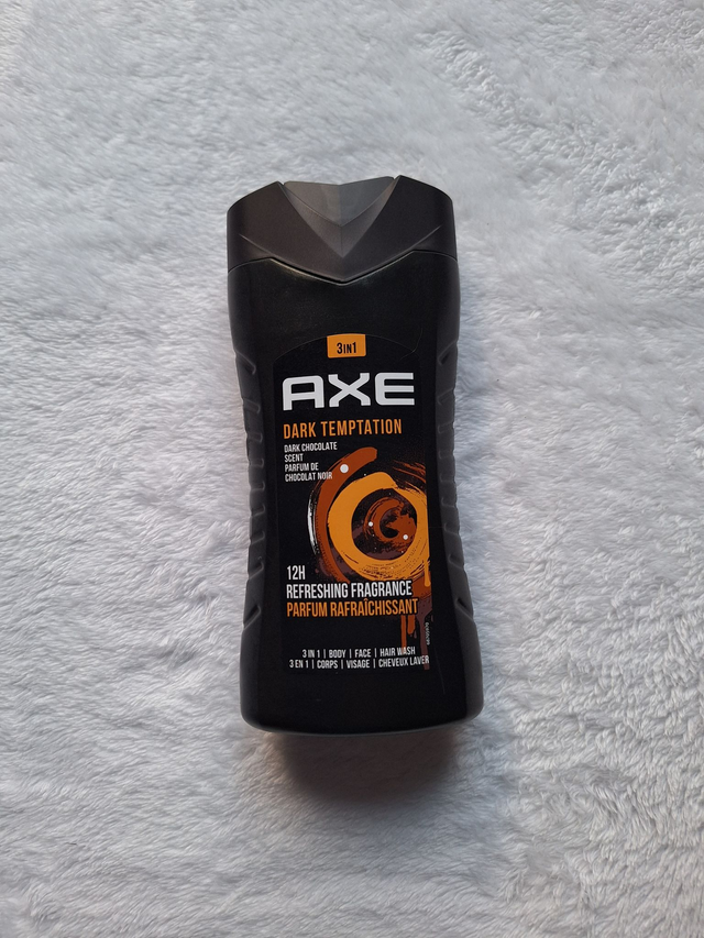 Gel douche AXE Dark Temptation 3 en 1- 250ml
