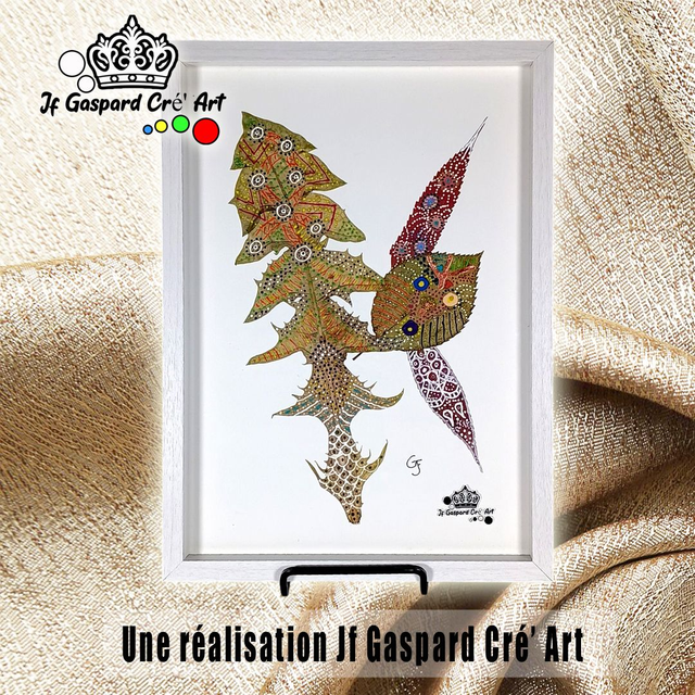 Tableau Herbier 🌺 &quot;Danse d&#039;Automne&quot;