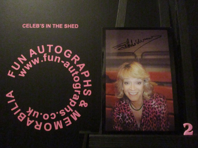 Sue Holderness Authentic Autographed 6x4 Our Facing Black Border Photograph (2)