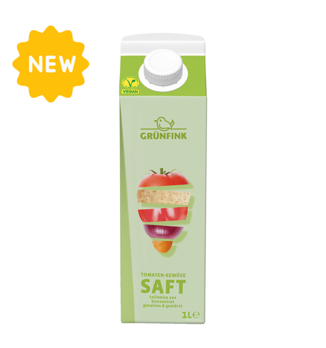 Grünfink Tomaten Gemüse Saft 1.0l