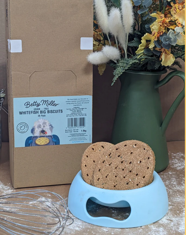 Betty Miller - Whitefish Big Biscuit | Grain Free Approx 70g