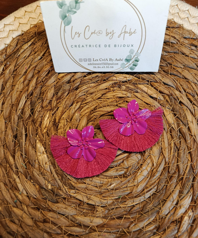 BO MINI BOHEME "FLORALE" FUSHIA 0000078