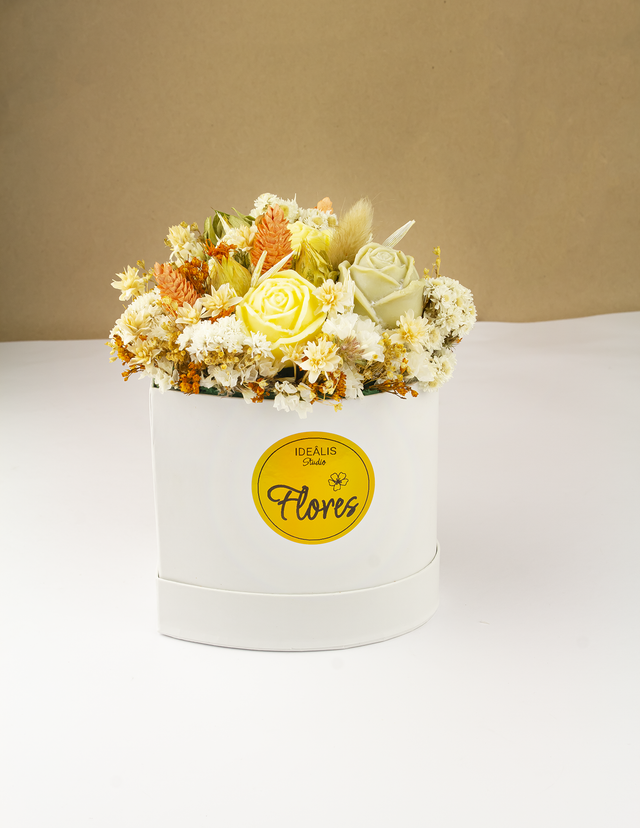 Caixa Coração Floral