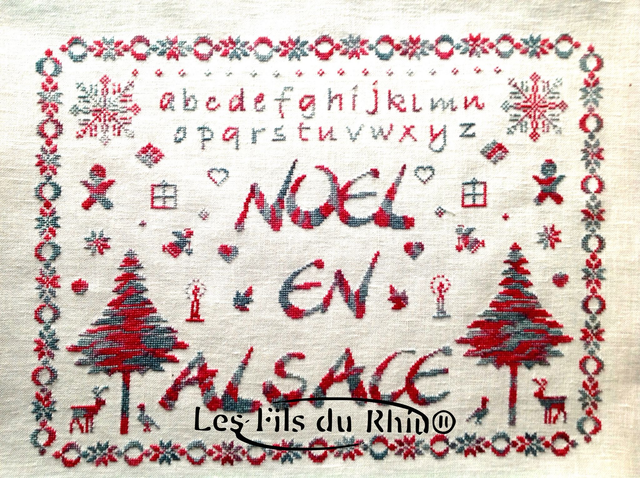 Grille Noël en Alsace / France