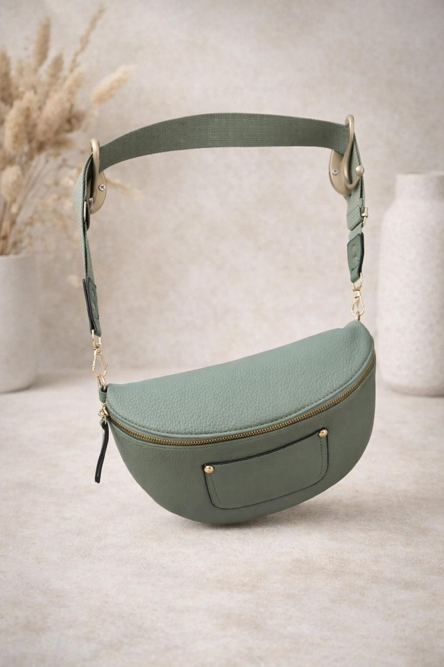 Sac banane vert olive 