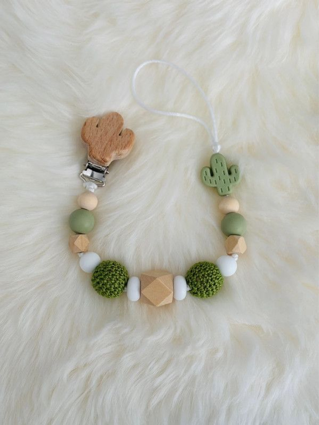 Attache tetine Cactus 