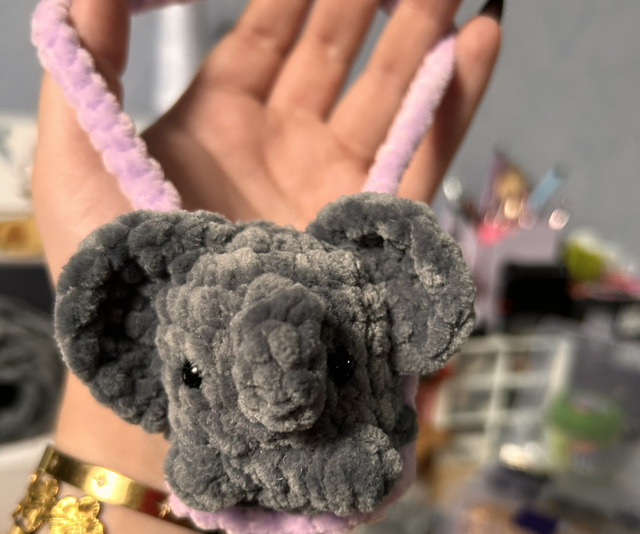 Décoration pour rétroviseur éléphant 