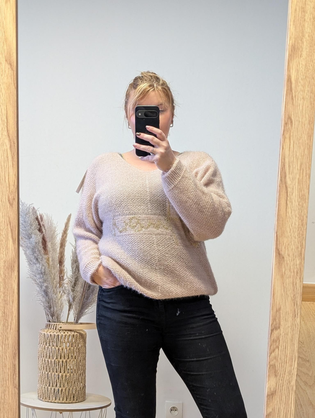 Pull amour beige TU 36/44