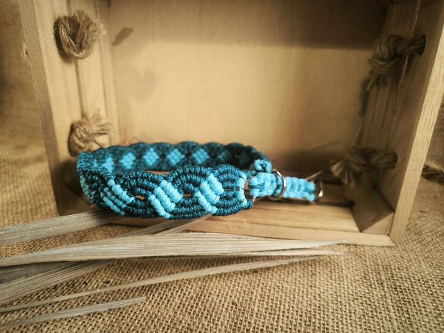 💙 Collier "Bleu Océan"