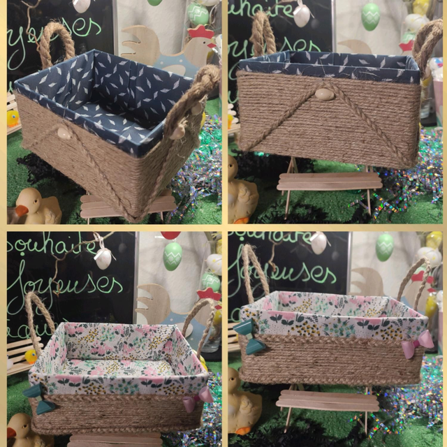 Panier de rangement de salle de bain 