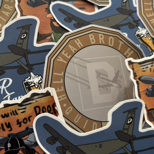 351 Callsign Stickers (3 Pack)