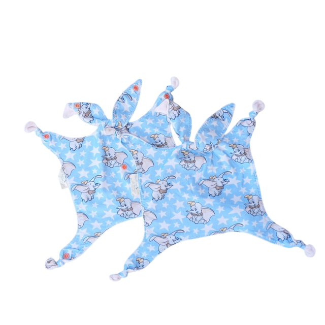 Doudou Siamois Double - 2 en 1 Identiques pour Bébé - Dumbo