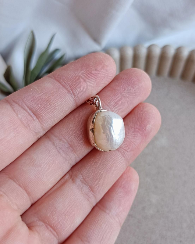 Collana Perla Barocca