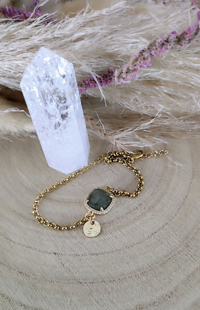 Bracelet "Éclat" Labradorite N°4