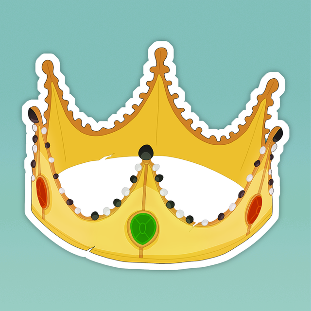 Crown Sticker