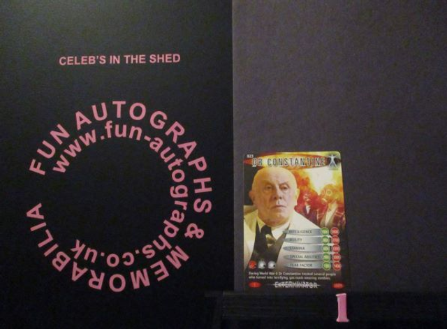 Richard Wilson - Battle In Time Authentic Autographed Trading Card #23 (1)