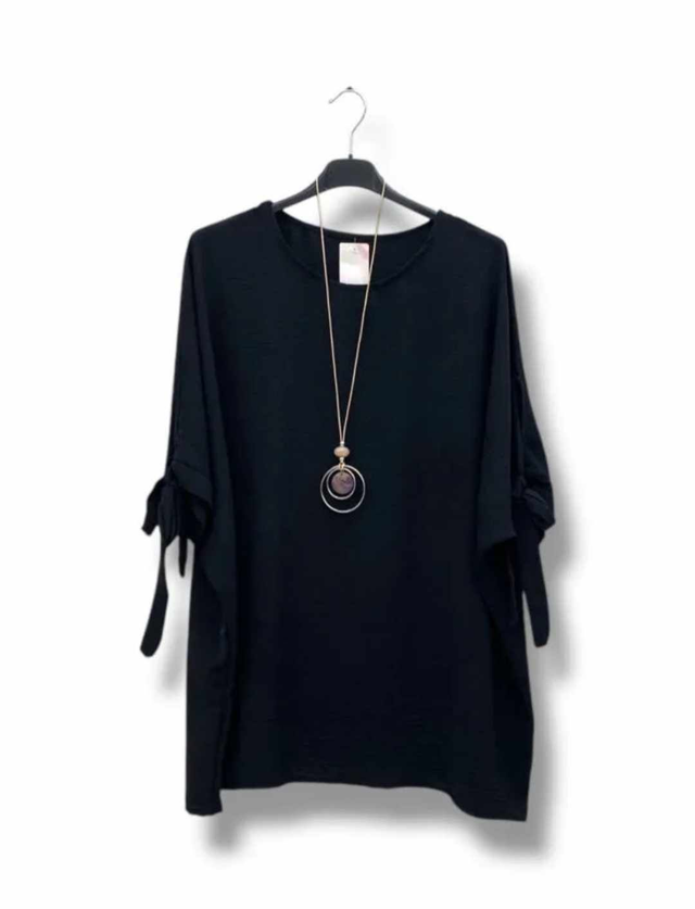 BLOUSE NOUETTES - 3 COLORIS 