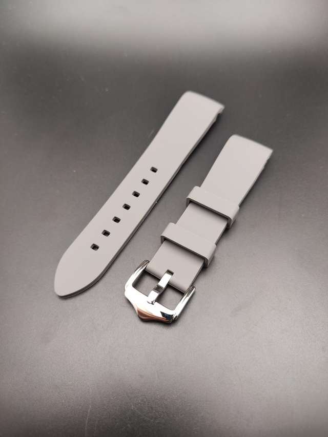 20mm silicone incurvé (plusieurs coloris)