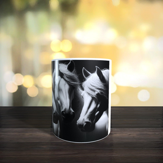 Mug chevaux
