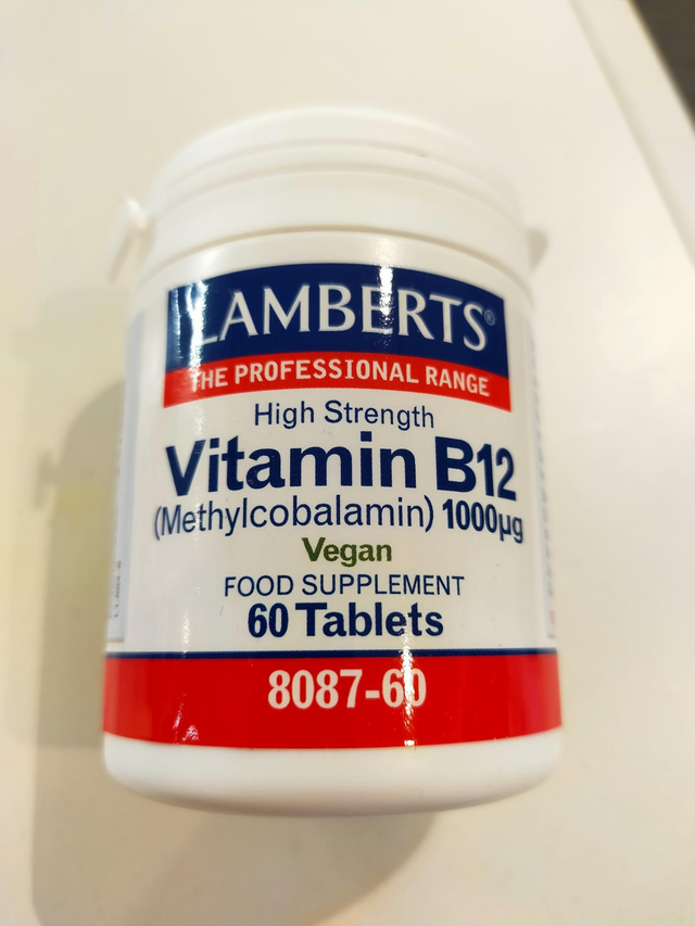 Vitamin B12 100µg Methylated and Vegan 100 Tablets 8087-60