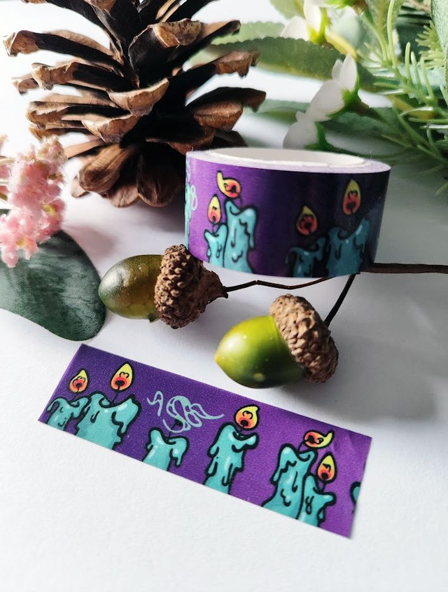Candles Washi Tape