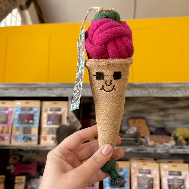 Green &amp; Wild&#039;s Connie the Cornet, Eco Dog Toy